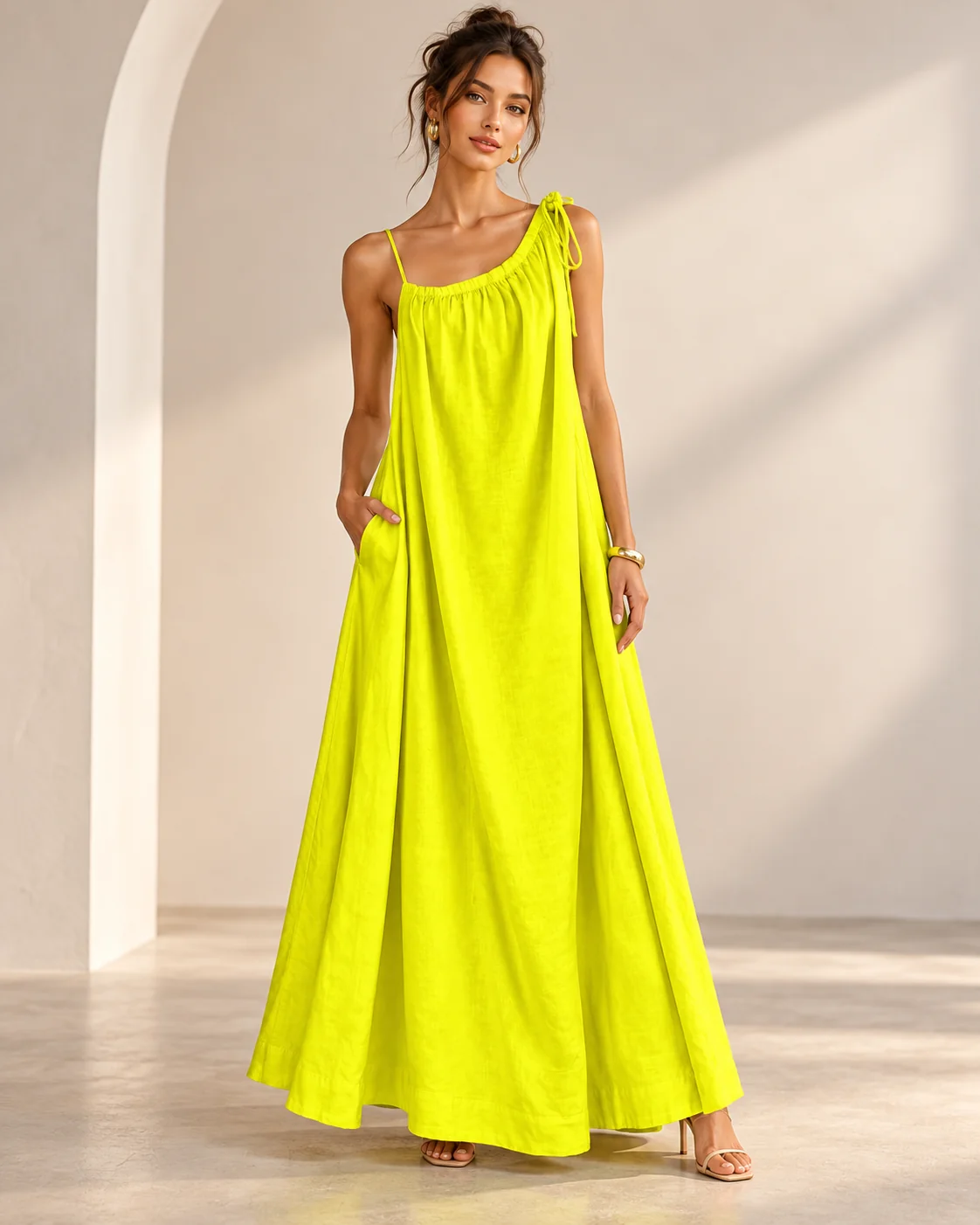 Vestido verde limão - Animale — imagem 1