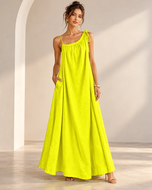 Vestido verde limão - Animale
